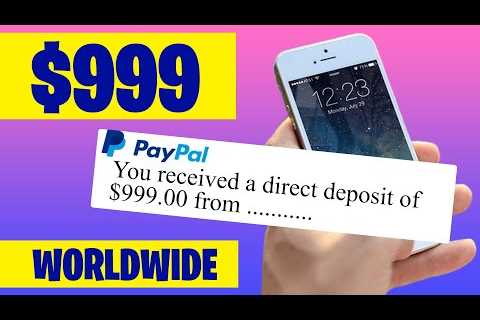 Make $990 Per Day In PayPal Money! (Get Paid PayPal Money 2022)