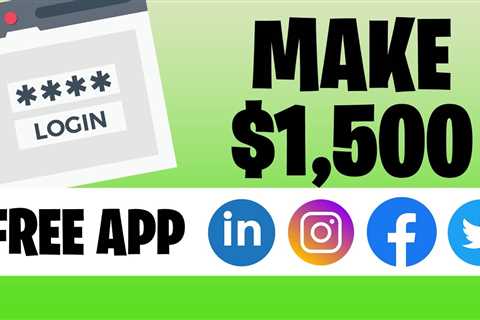 New App Pays You $1,500 For Just Logging In! (Make Money Online)