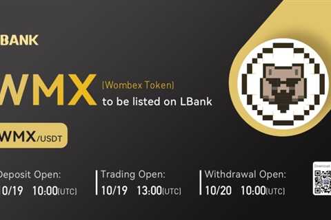 Wombex Token (WMX) is now available for trading on the LBank Exchange