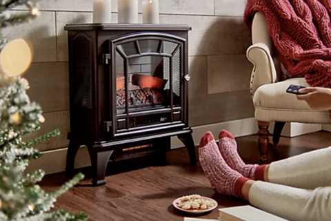*HOT* Duraflame Infrared Range Heater 3D Hearth Impact with Distant for simply $159.99 shipped! Reg...