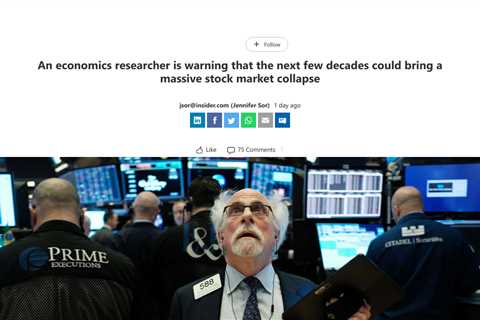 Major Stock Market Crash Looming: What Investors Should Know