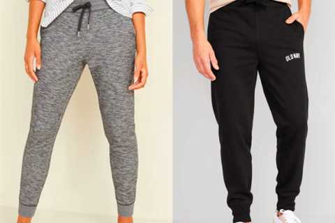 Previous Navy: 50% off Joggers for the Household!