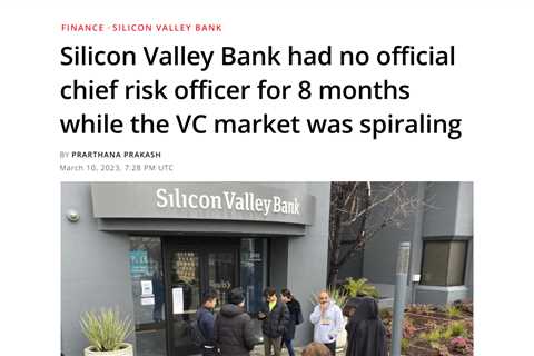 Silicon Valley Bank Collapses: Treasury Secretary Yellen Rules Out Federal Bailout