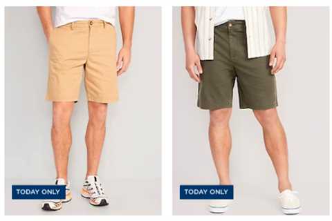 Outdated Navy: Males’s Shorts solely $12!