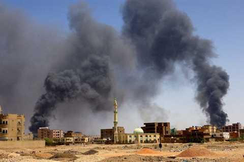 Air strikes hit Khartoum’s outskirts as Sudan’s battle enters sixth week By Reuters