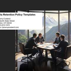 Data Retention Policy Templates
