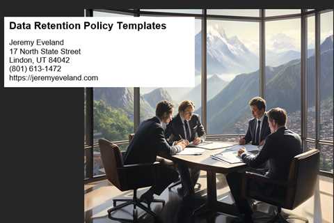 Data Retention Policy Templates