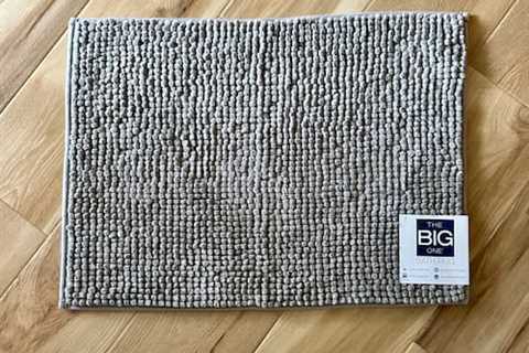 The Massive One Chenille Bubble Tub Rug as little as $4.79!